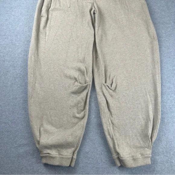 Free People Beach Freya Barrel Knit Pants Size Medium High Waist Slouchy Lounge - Picture 4 of 16